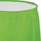 Party Central Pack of 6 Fresh Lime Green Pleated Disposable Picnic Party Table Skirts 14&#x27;
